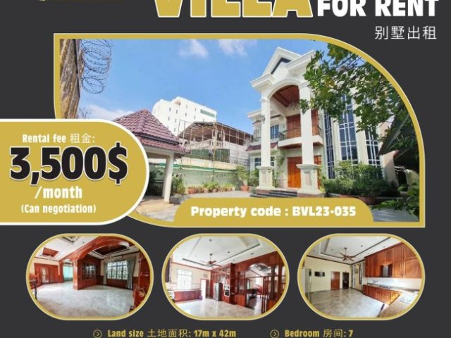 Villa for rent BVL23-035