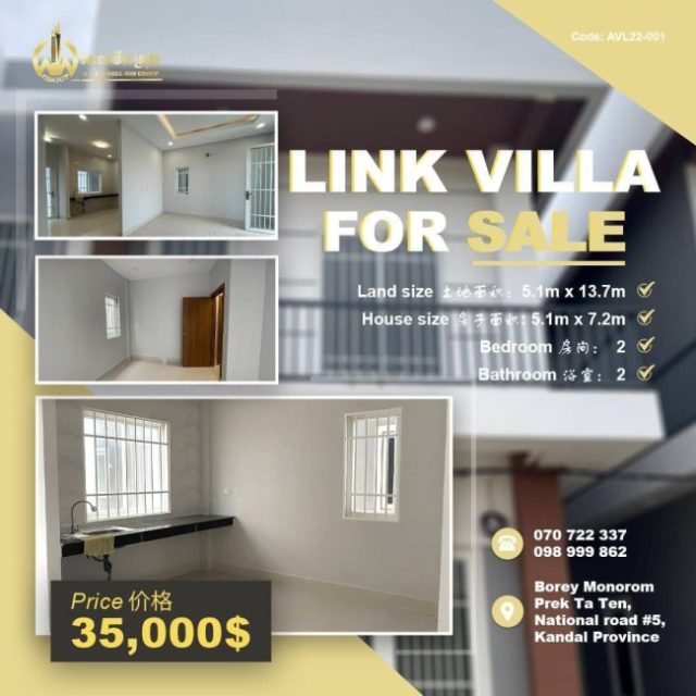 Link Villa for Sale AVL22-001