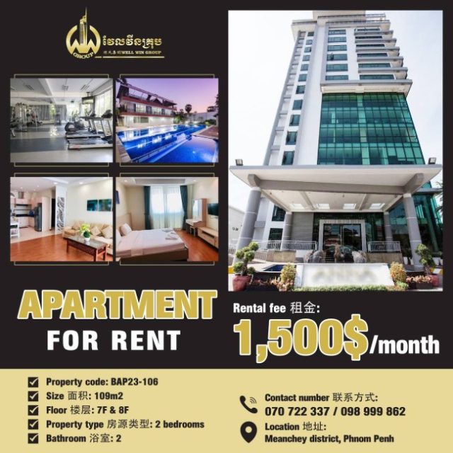 Apartment for rent BAP23-106
