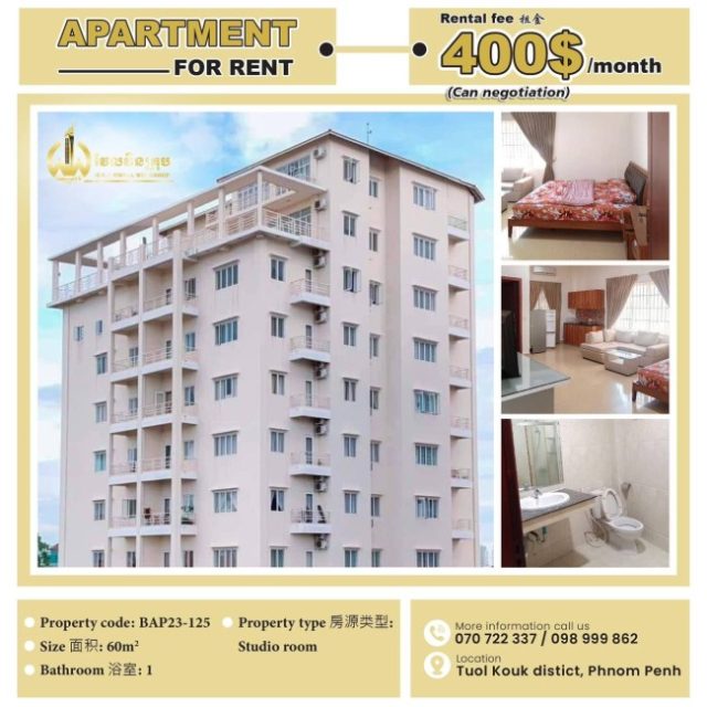Apartment for rent BAP23-125