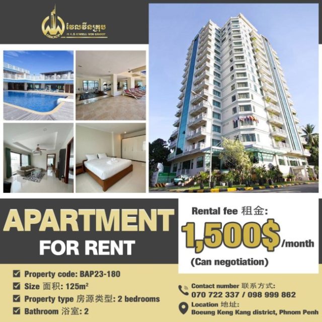 Apartment for rent BAP23-180