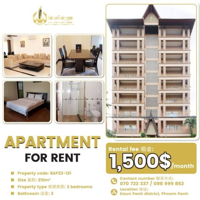 Apartment for rent BAP23-121