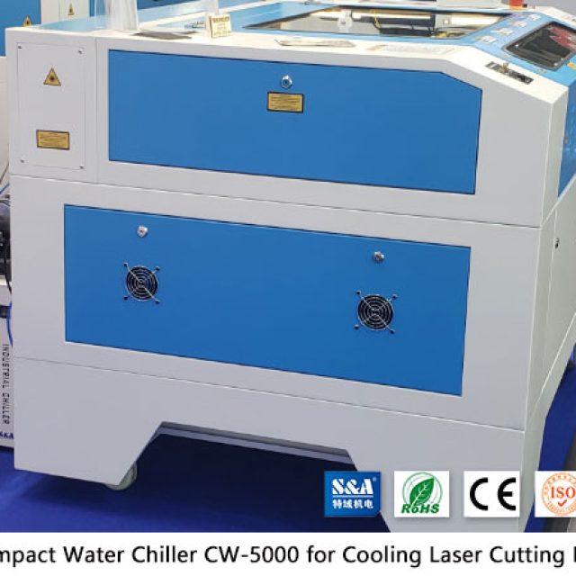 water chiller CW5000 for CO2 laser engraver cutter